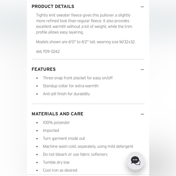 NWOT Eddie Bauer Men's Radiator Fleece Snap-Front Pullover Burgundy TXL - Picture 2 of 9